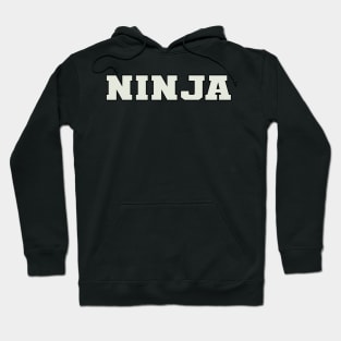 Ninja Word Hoodie